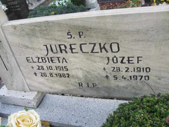 Józef Jureczko 1910 Pszczyna Piasek - Grobonet - Wyszukiwarka osób pochowanych