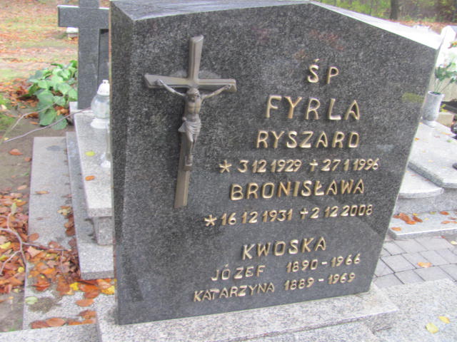 Bronisława Fyrla  1931 Pszczyna Piasek - Grobonet - Wyszukiwarka osób pochowanych