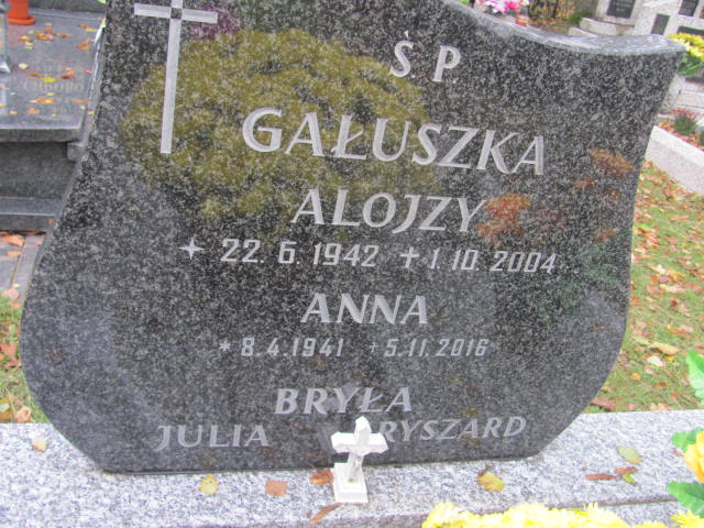 Ryszard Bryła Pszczyna Piasek - Grobonet - Wyszukiwarka osób pochowanych