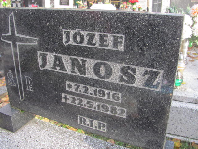Józef Janosz 1916 Pszczyna Piasek - Grobonet - Wyszukiwarka osób pochowanych