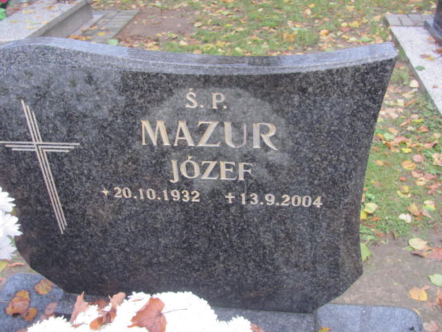 Józef Mazur 1932 Pszczyna Piasek - Grobonet - Wyszukiwarka osób pochowanych