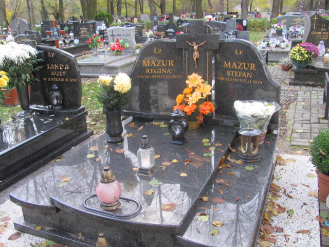 Grób Regina Mazur