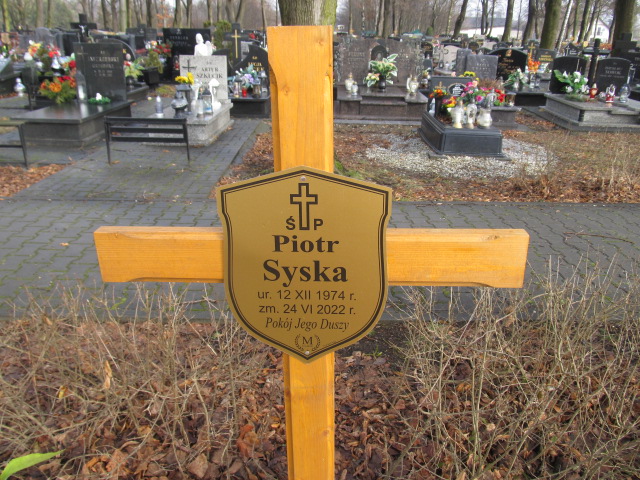 Piotr Syska 1974 Pszczyna Piasek - Grobonet - Wyszukiwarka osób pochowanych
