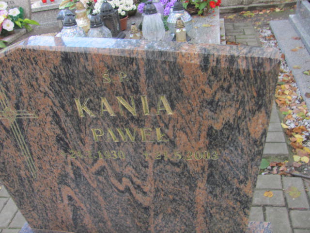 Paweł Kania 1930 Pszczyna Piasek - Grobonet - Wyszukiwarka osób pochowanych